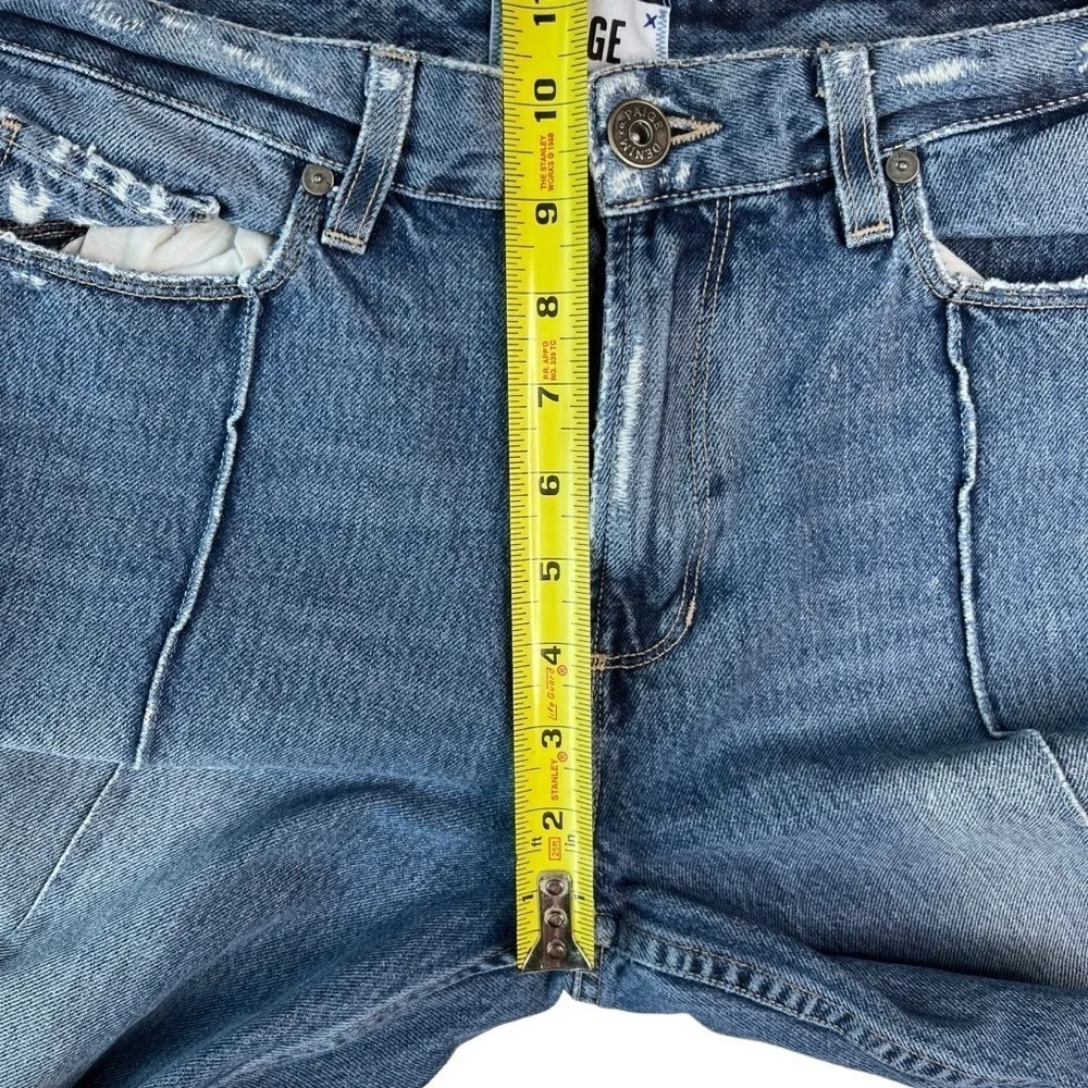 PAIGE Women’s High Rise Sarah Straight Seamed Revine Jeans Size 27 - Picture 9 of 14
